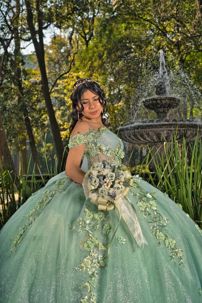 Sesión preva de los 15 años d paola en cdmx en los pinos